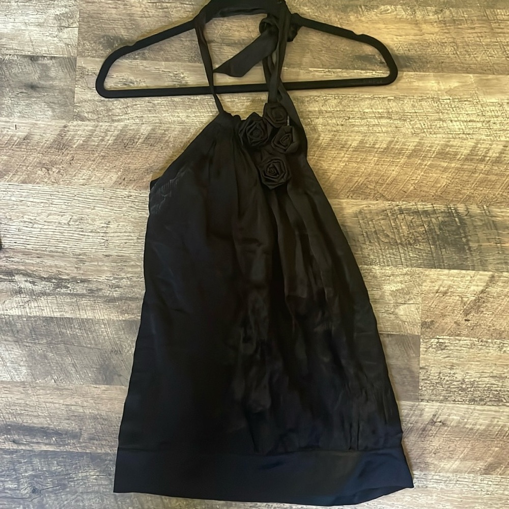 Vintage BeBe Silk Halter Top